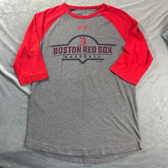 Under Armour Boston Red Sox Baseball Tee Women's size Small - Picture 1 of 7